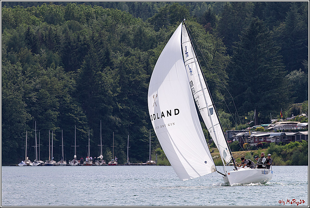 J70 - WOODLAND, 12.06.2021 Segelboot; Segeln; Woodland; Spinnaker; J70; Sorpesee; Sauerland